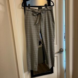 Banana Republic Gray Trousers Business Casual Elegance